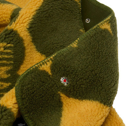 Human Made Fleece Blanket Yellow/Green