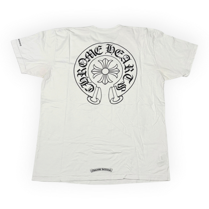 Chrome Hearts Horse Shoe Logo Pocket T-Shirt White