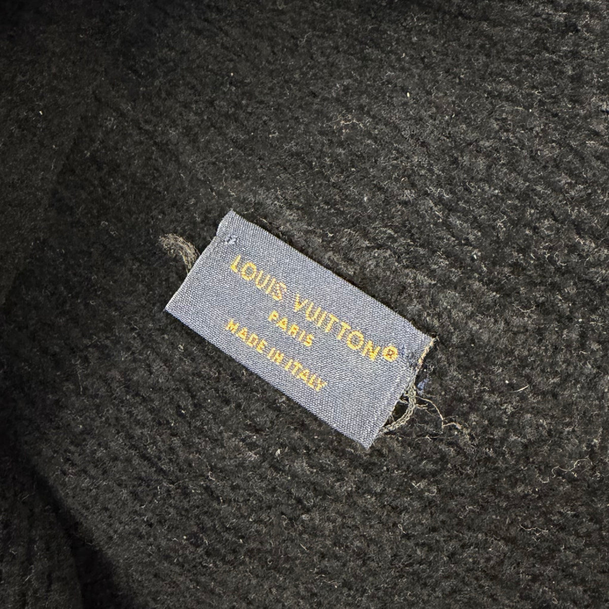 Louis Vuitton LV Crush Monogram Heritage Beanie Navy