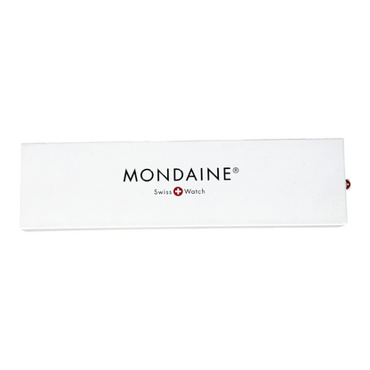MONDAINE Swiss White Dial Railways Classic 40mm