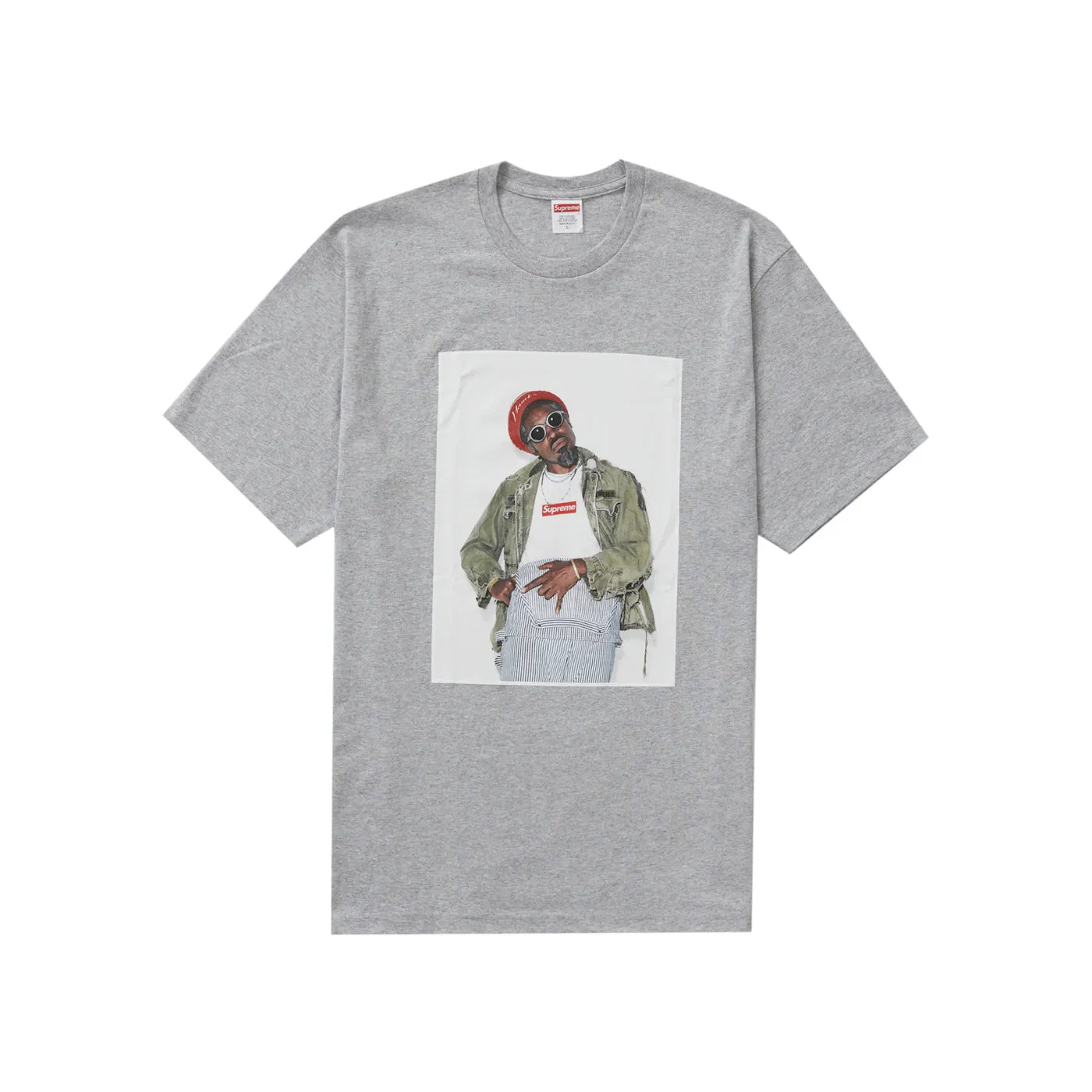 Supreme André 3000 Tee Heather Grey