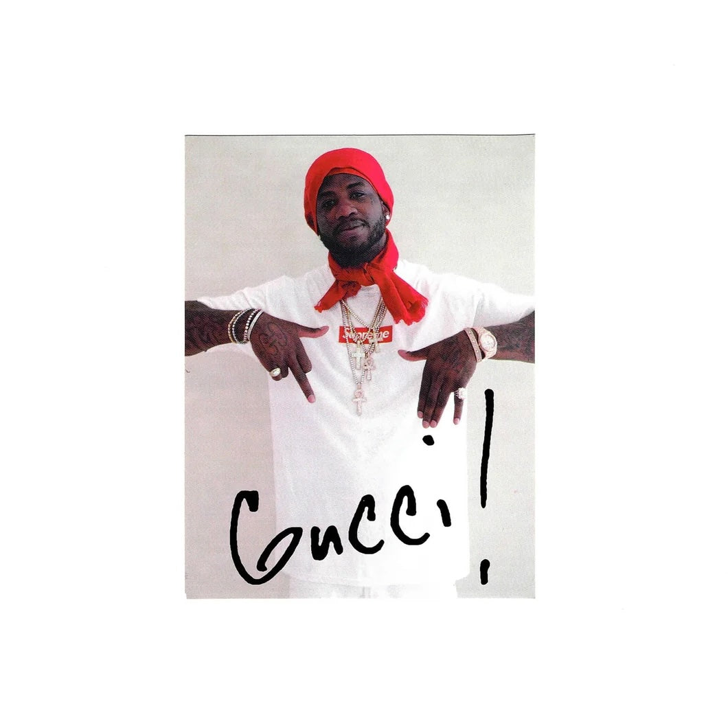 Supreme Gucci Mane Sticker