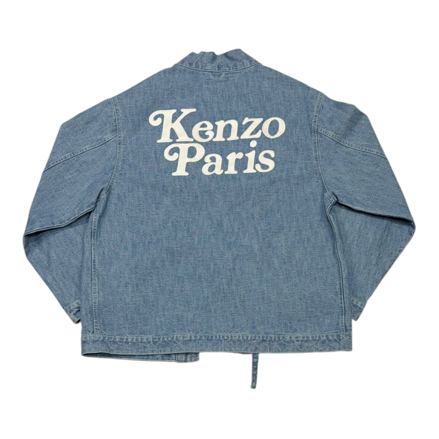 Kenzo x Verdy Logo Embroidered Belted Kimono Jacket
