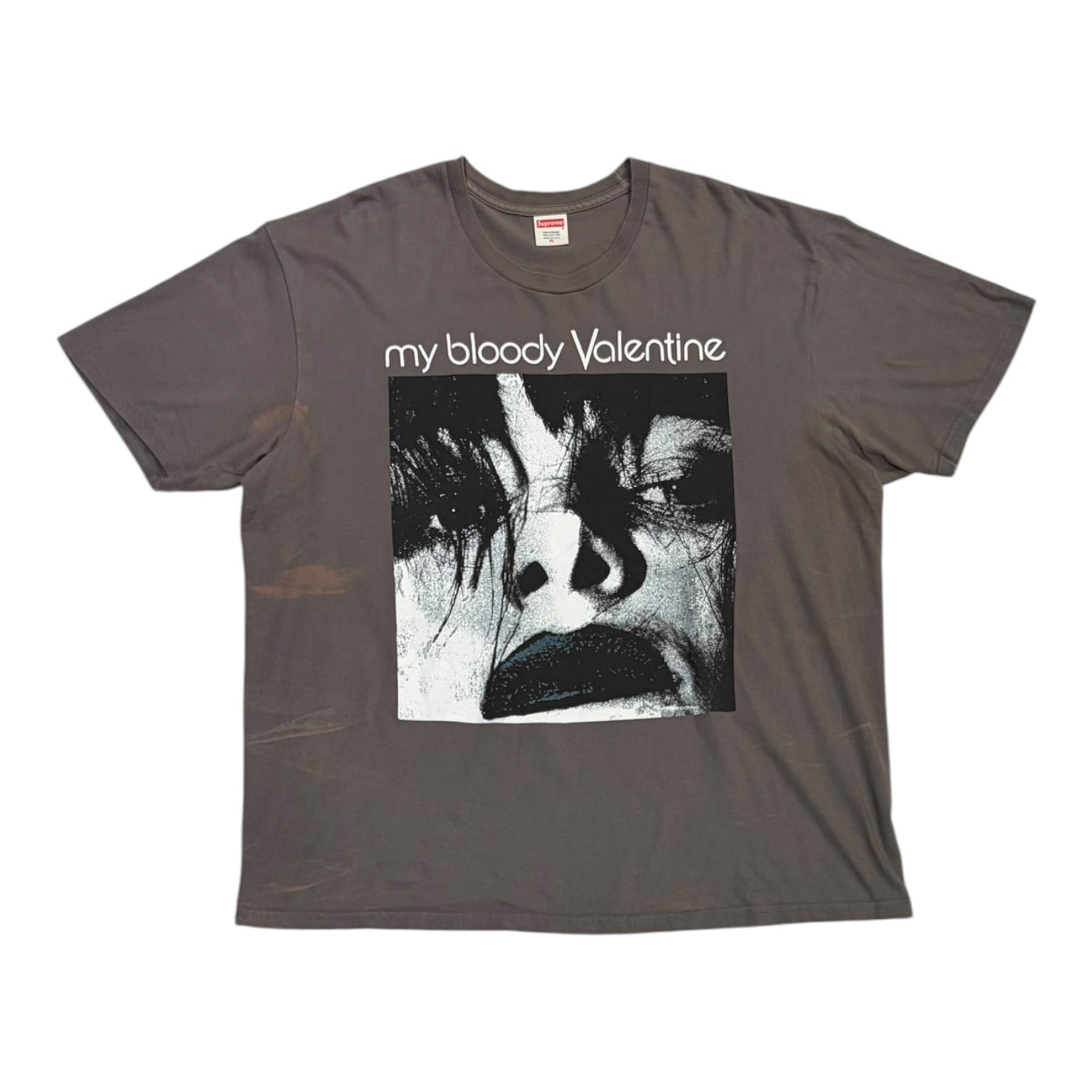 Supreme My Bloody Valentine Feed Me With Your Kiss Tee Warm Grey