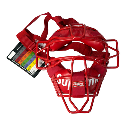 Supreme Rawlings Catcher's Mask Red