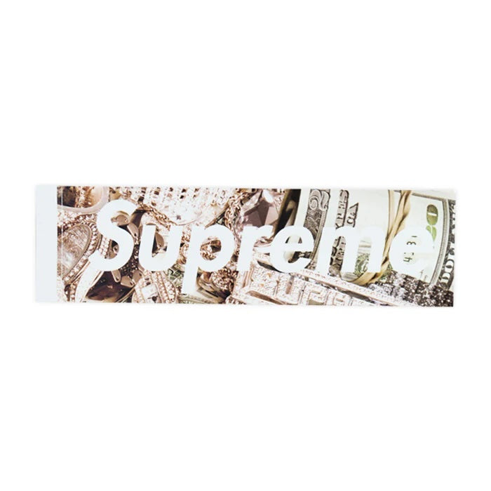 Supreme Bling Box Logo Sticker