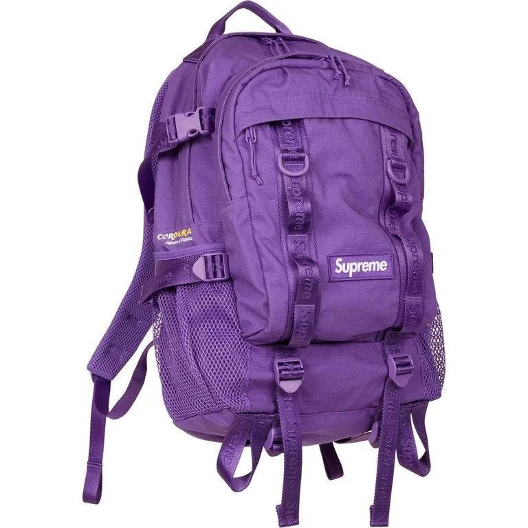 Supreme Logo Backpack (SS26) Purple