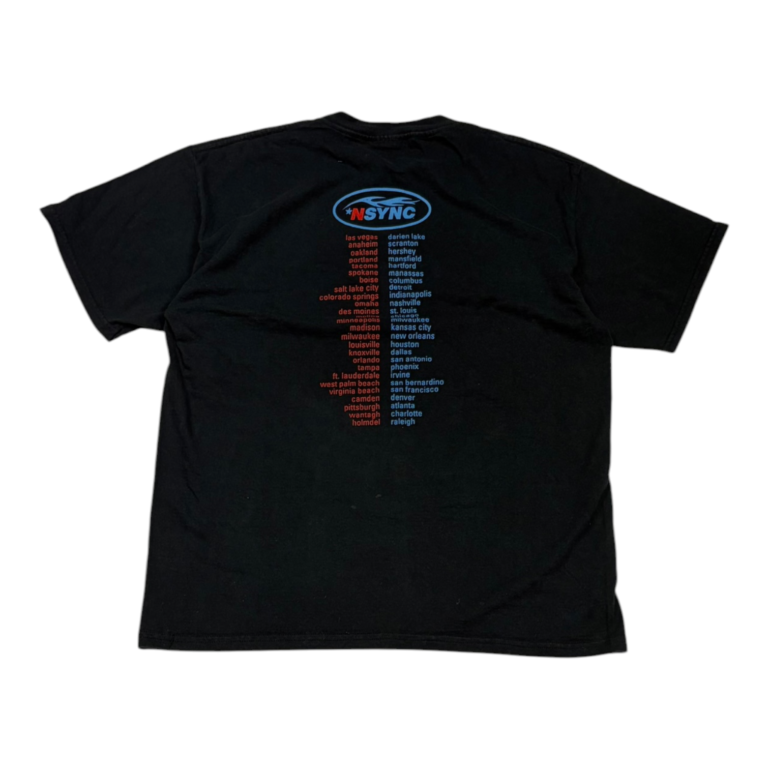 1999 NSYC Tour Tee Black