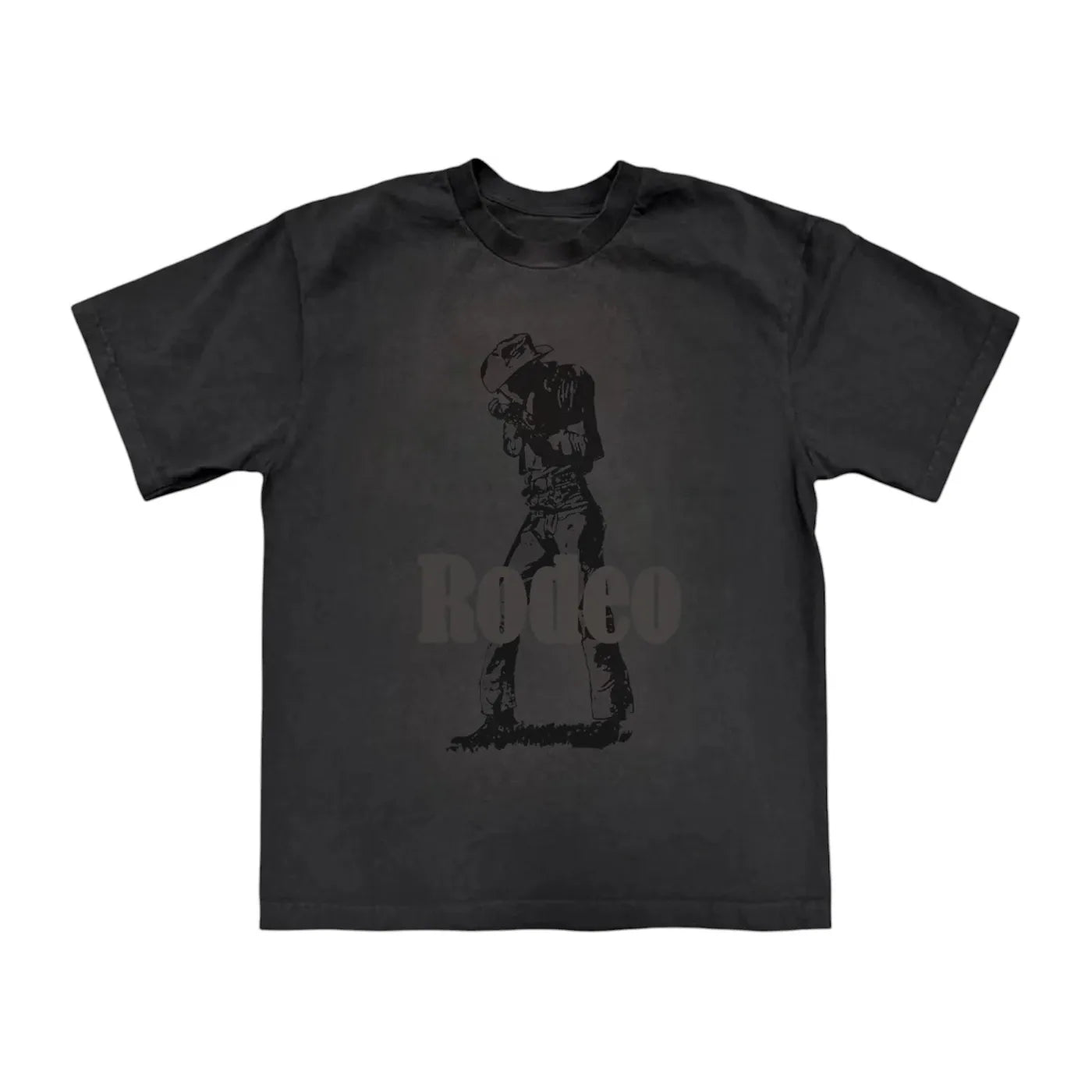 Travis Scott Rodeo 10 Years Cowboy II Tee Black