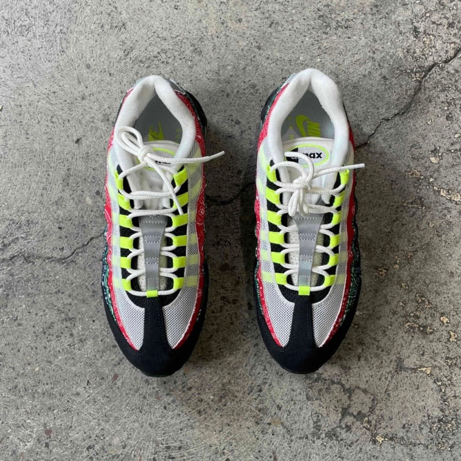 Nike Air Max 95 OG Big Bubble Neon Paisley Bandana