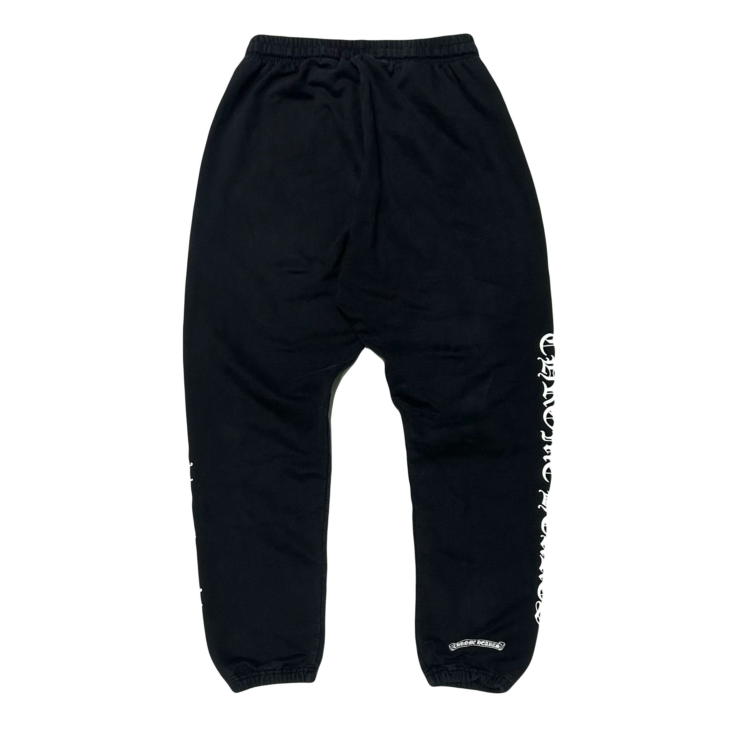 Chrome Hearts Logo Sweatpants Black
