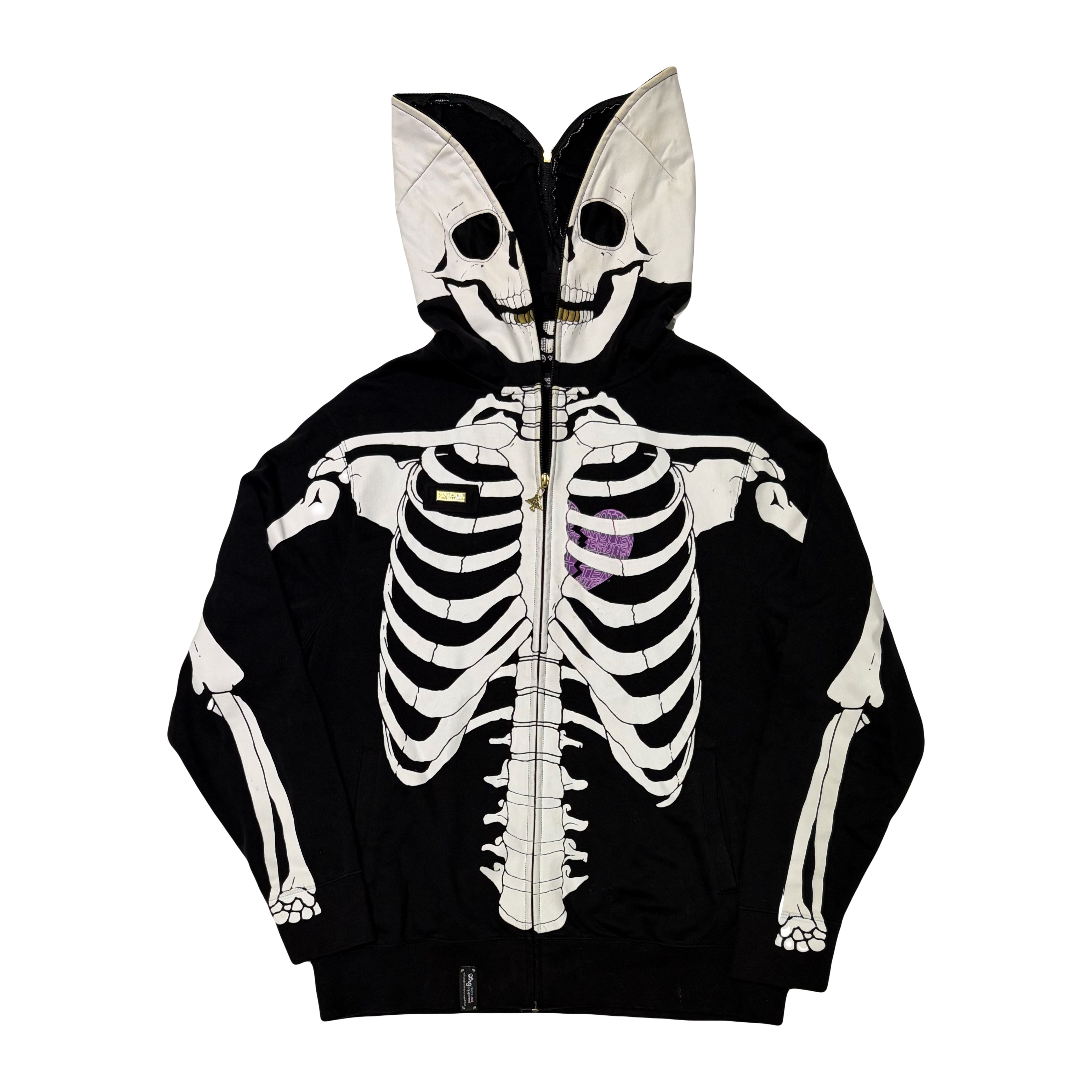 LRG Dead Serious Zip Up Hoodie Black