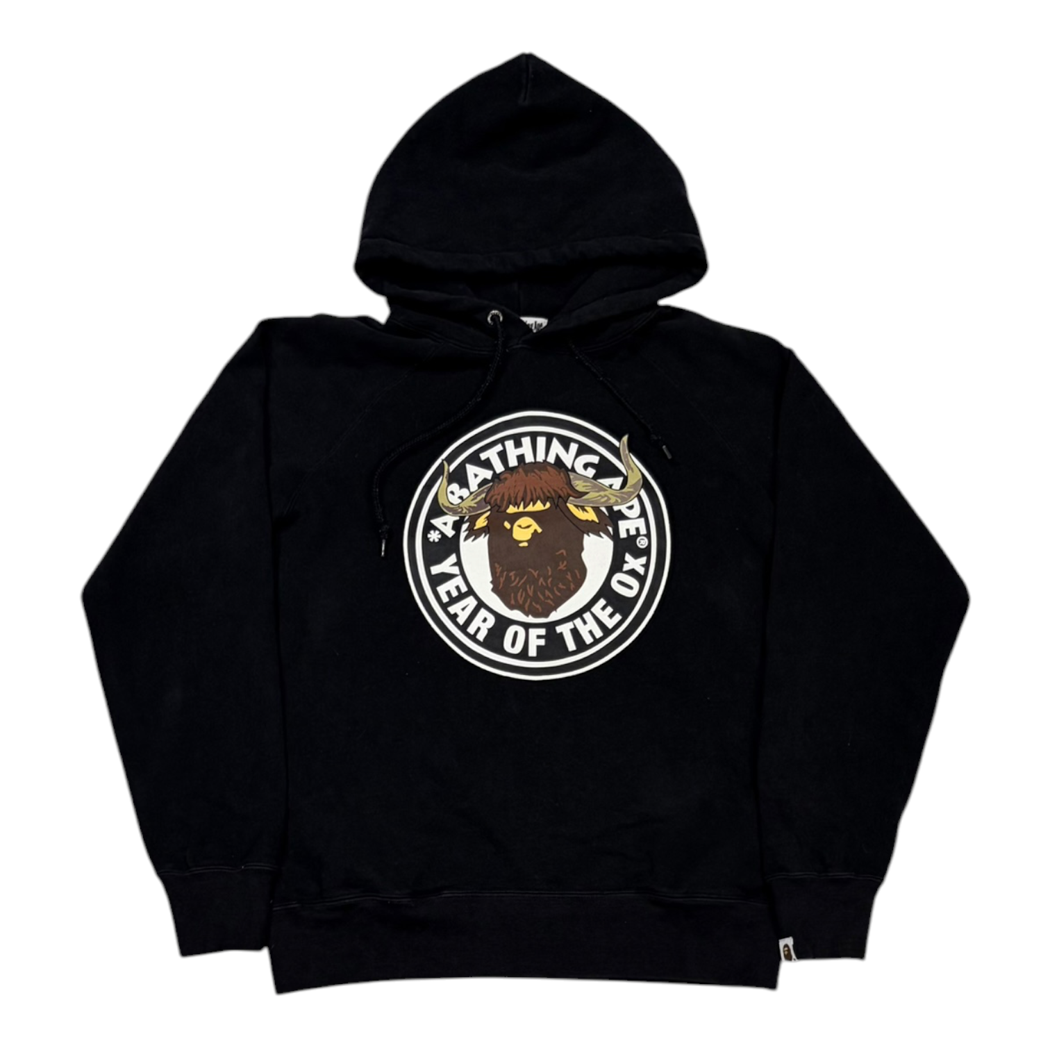BAPE Year Of The Ox Pullover Hoodie Black