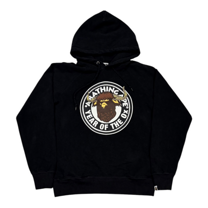 BAPE Year Of The Ox Pullover Hoodie Black