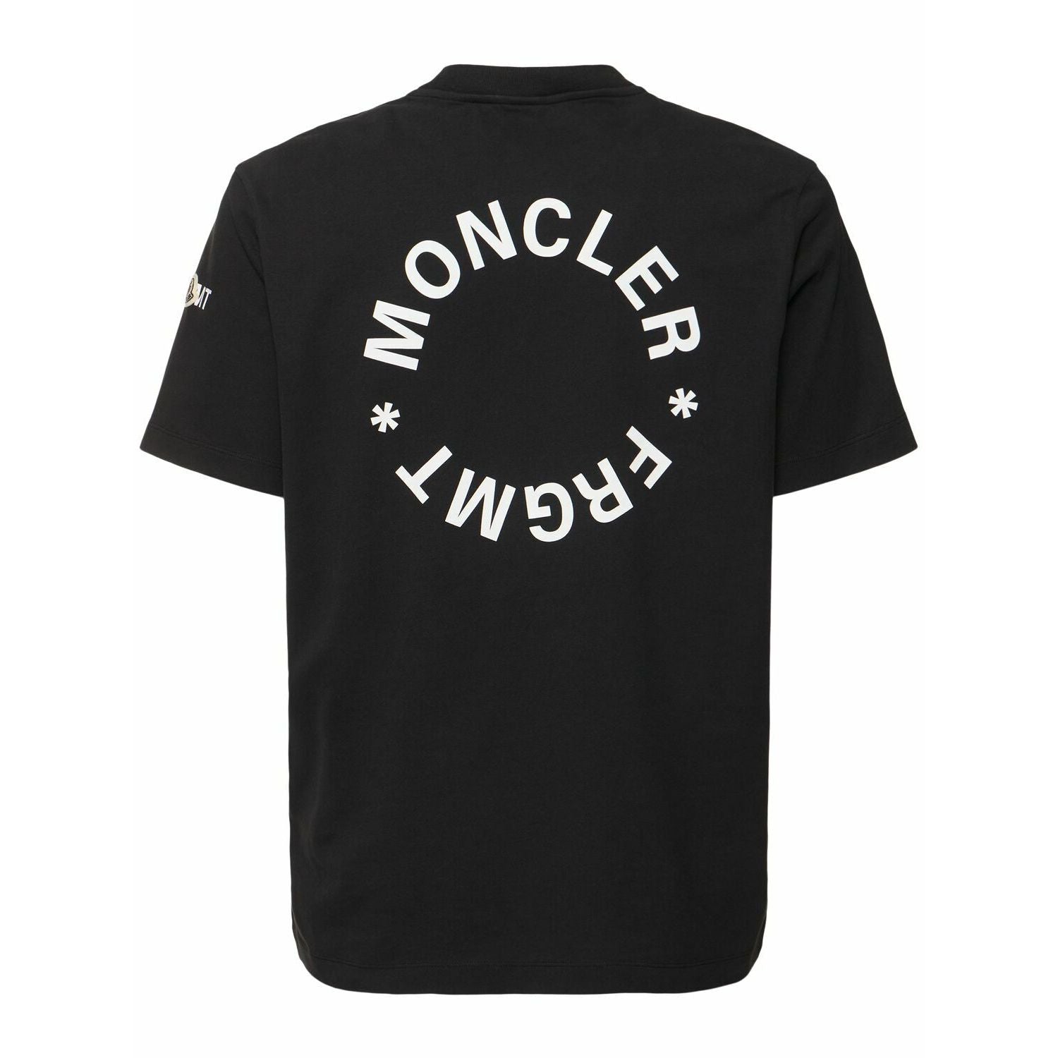 Moncler Genius x Fragment Hiroshi Fujiwara Logo-Print T-Shirt Black