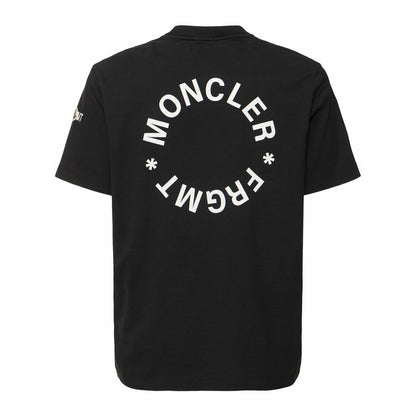 Moncler Genius x Fragment Hiroshi Fujiwara Logo-Print T-Shirt Black