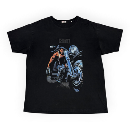Kith x Marvel X-Men Chopper Vintage Tee Black PH