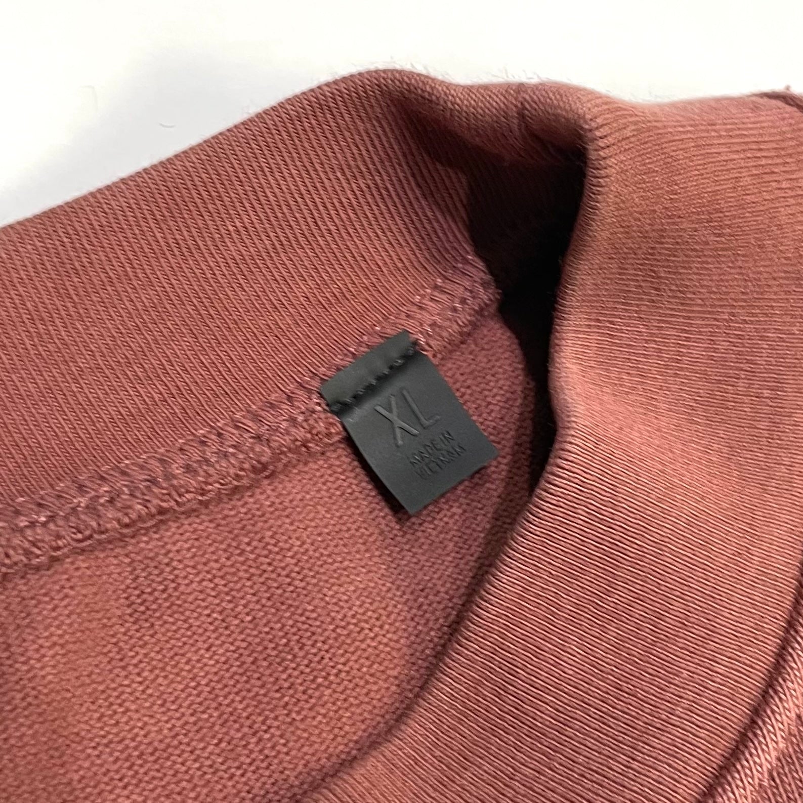 Fear of God Essentials Heavy Crewneck Tee Crimson
