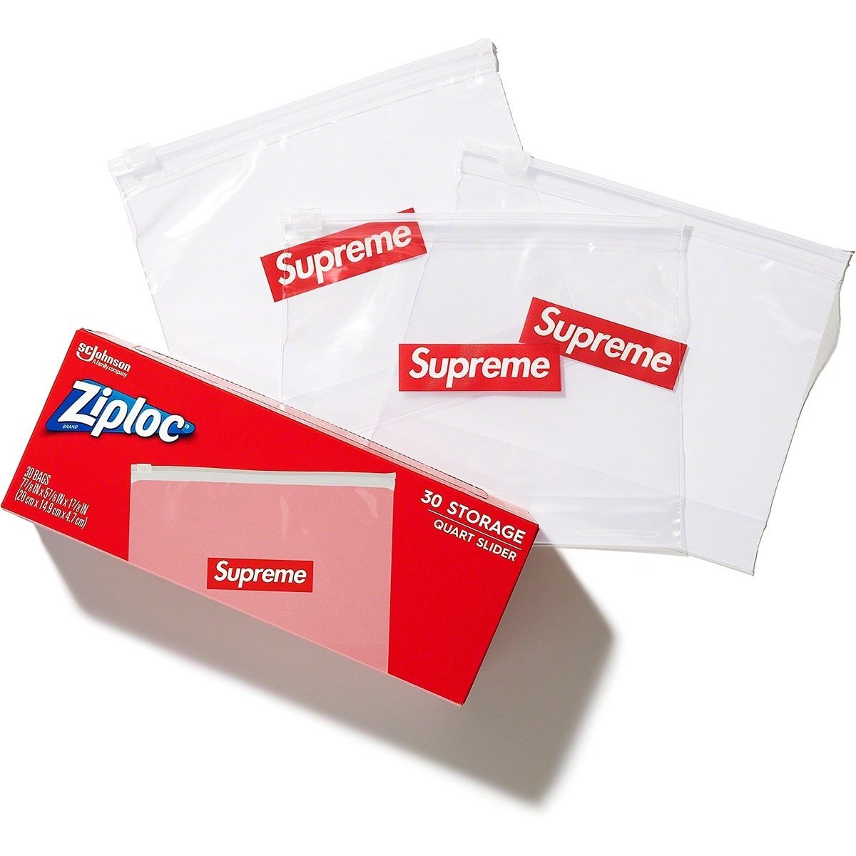 Supreme x Ziploc - 30 storage Bags