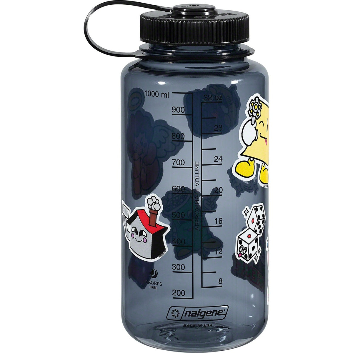 Supreme Nalgene Characters 32 oz Bottle Black