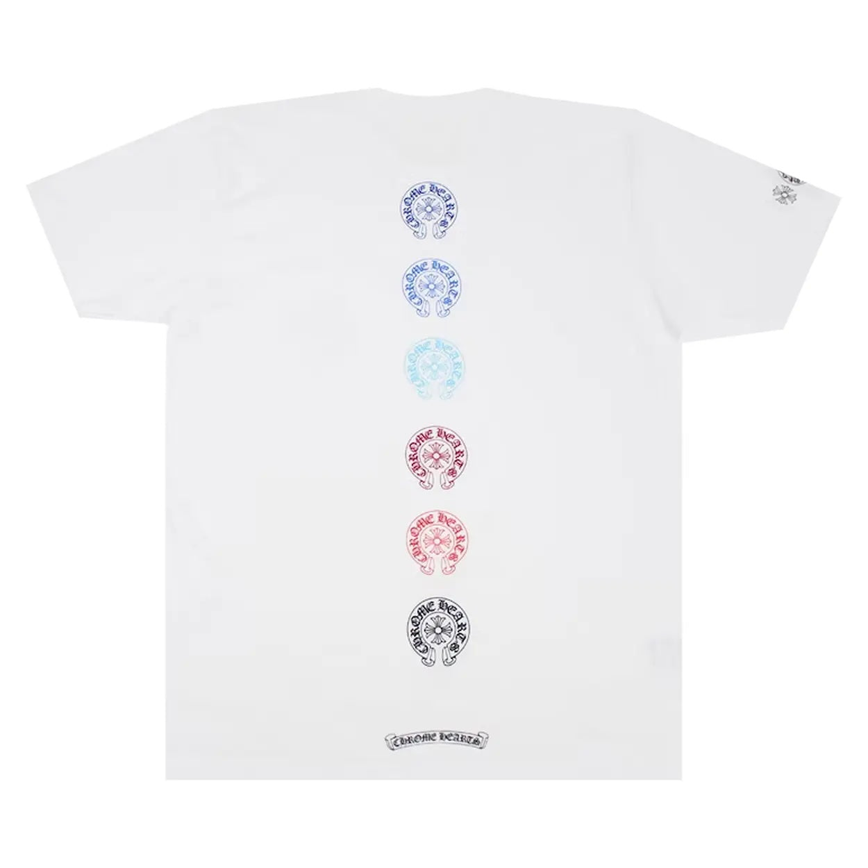 Chrome Hearts Multi Color Horse Shoe T-shirt White