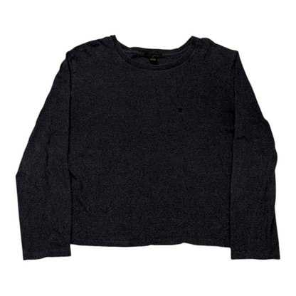 Louis Vuitton Logo Crewneck Grey