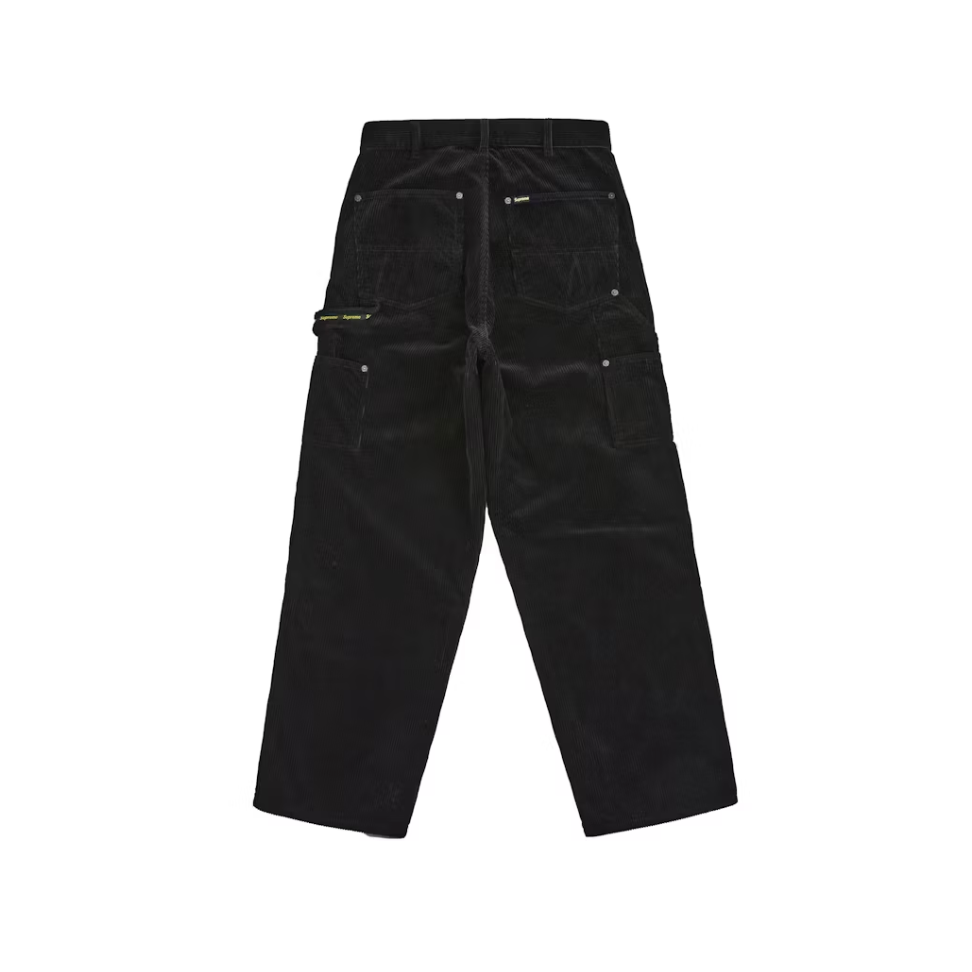 Supreme Wide Wale Corduroy Painter Pant Black