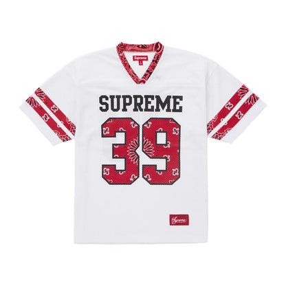 Supreme Bandana Football Jersey White