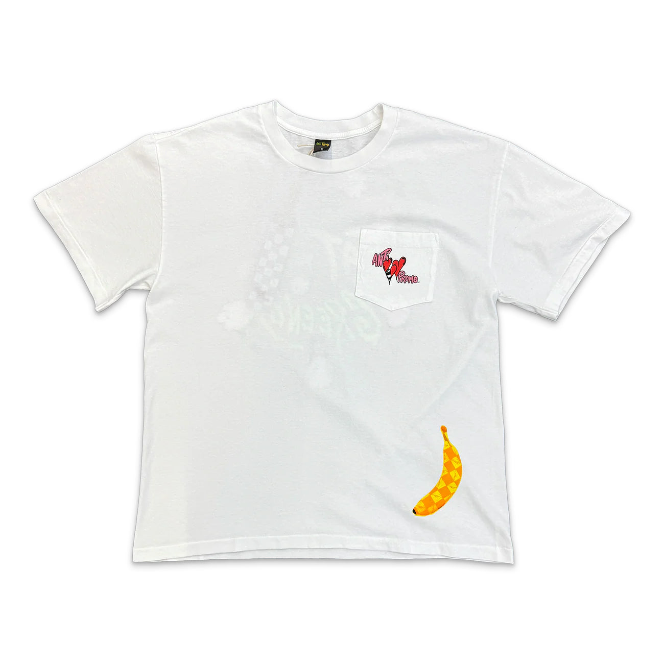 Matty Boy Anti Promo Eat Your Greens Tee White