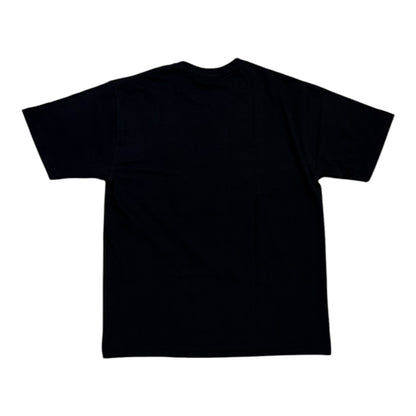BAPE Stencil Circle Ape Face Tee Black