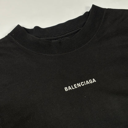Balenciaga Logo Tee Black