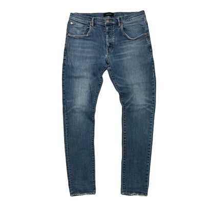 Purple Brand P002 Denim Jeans Worn Indigo