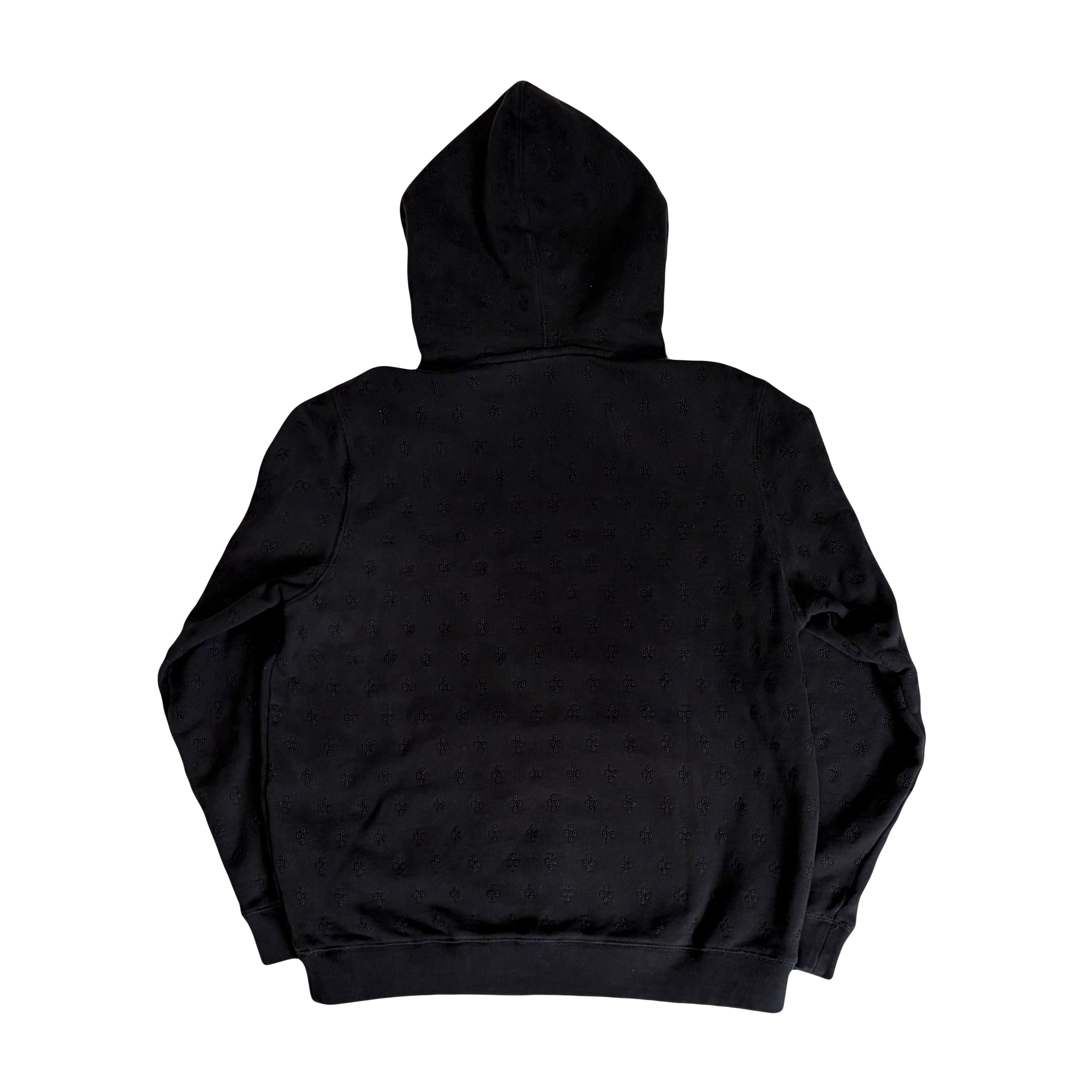 OVO Pom Pom Monogram Hoodie Black