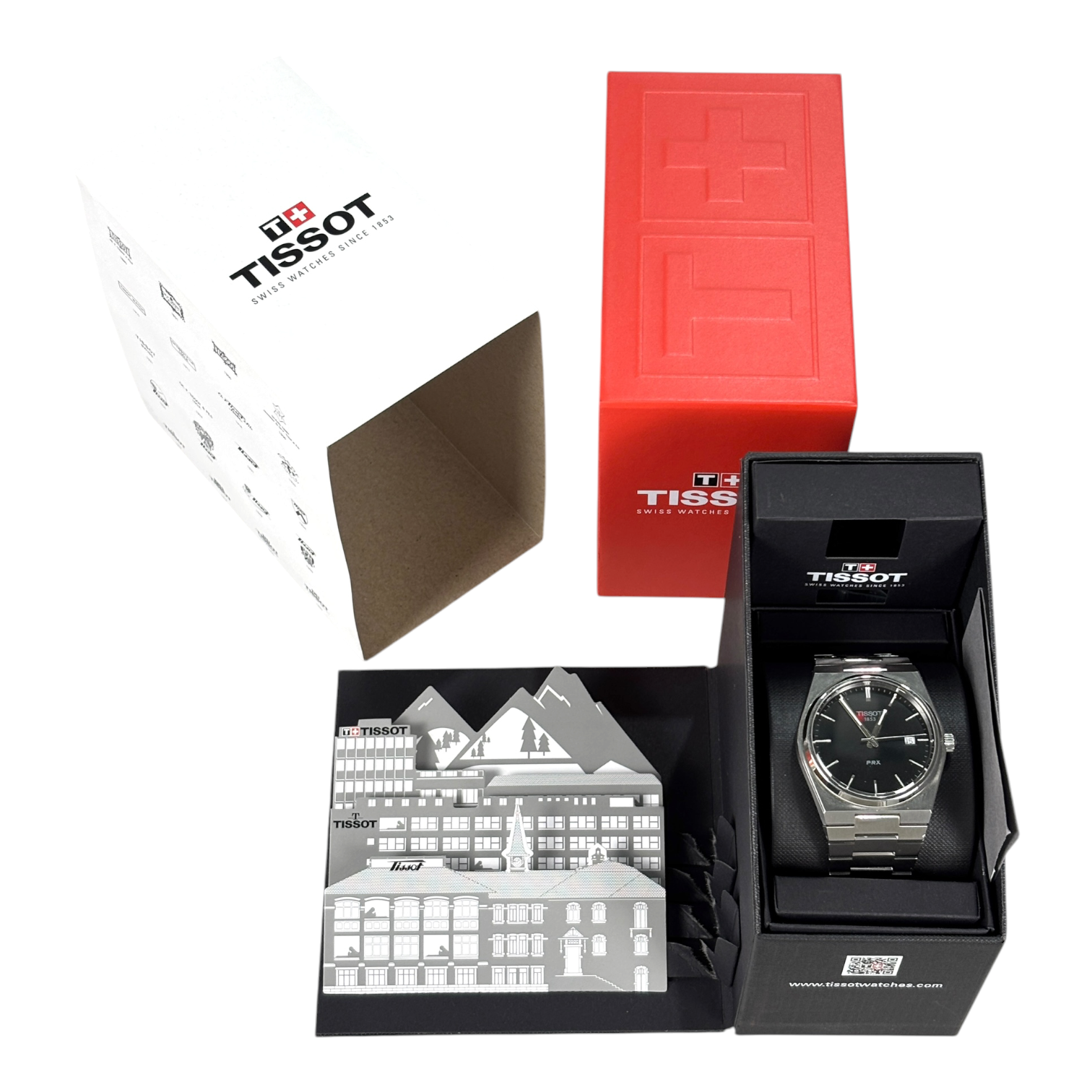 Tissot  PRX 40 Quartz Black Dial Men's Watch