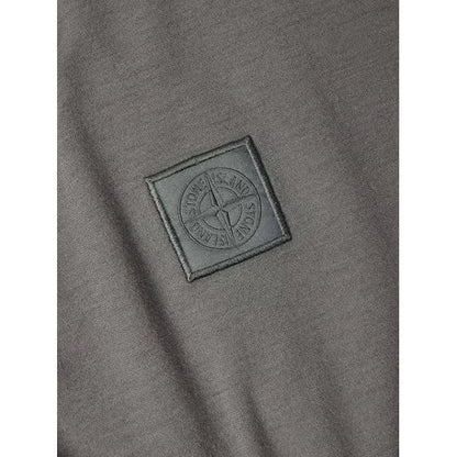 Stone Island Ghost Logo-Appliquéd Cotton-Jersey Polo Shirt