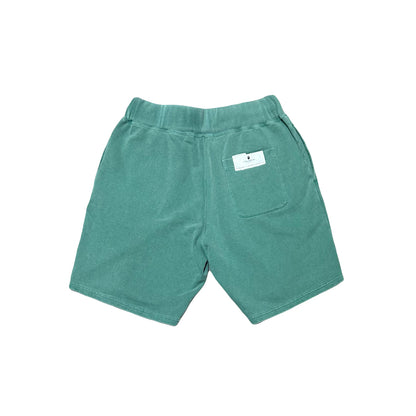 Bape Overdyed Wide Index Card Sweatshorts Sax