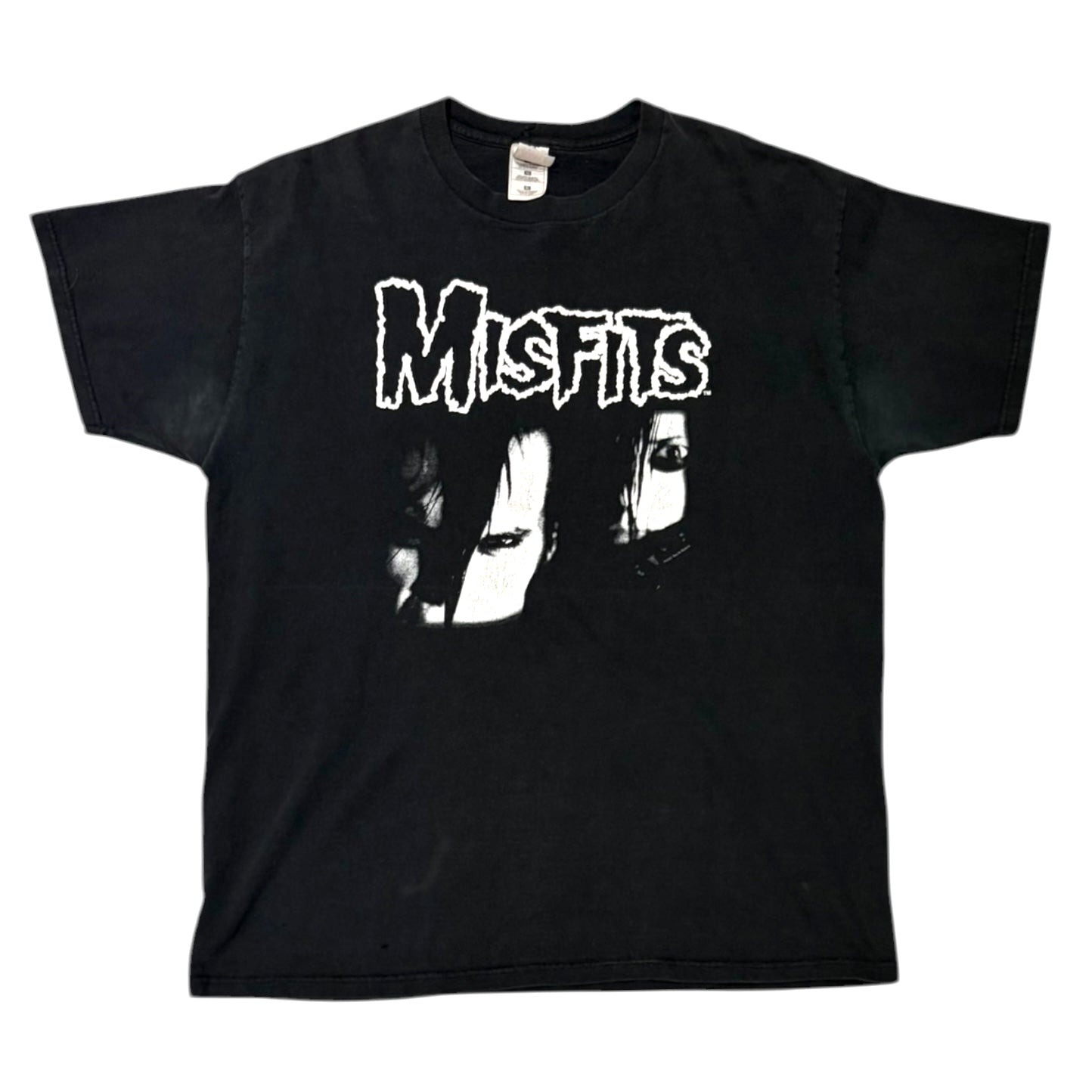 2001 Misfits Souls Ablaze Tee Black