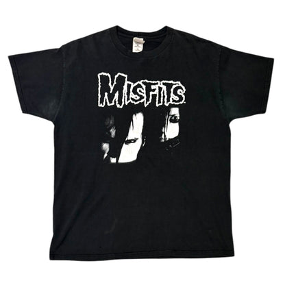 2001 Misfits Souls Ablaze Tee Black