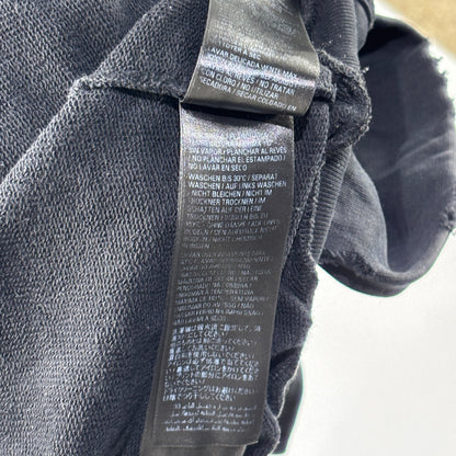 Balenciaga Top League Logo Oversized Hoodie Black