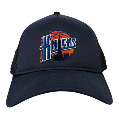 Kith x New Era The New York Knicks 9Forty A Frame Trucker Hat Nocturnal