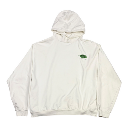 Marni Wordsearch Flower Print Hoodie Natural White
