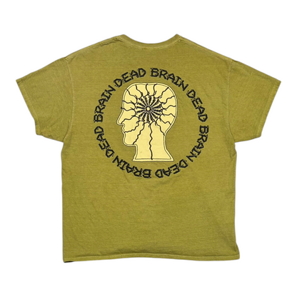 Brain Dead Migraine Tee Olive Drab