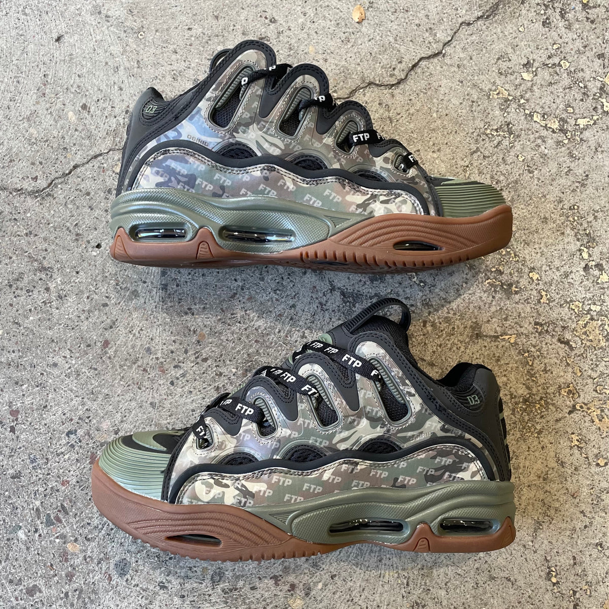 FTP Osiris D3 2001 Green Camo