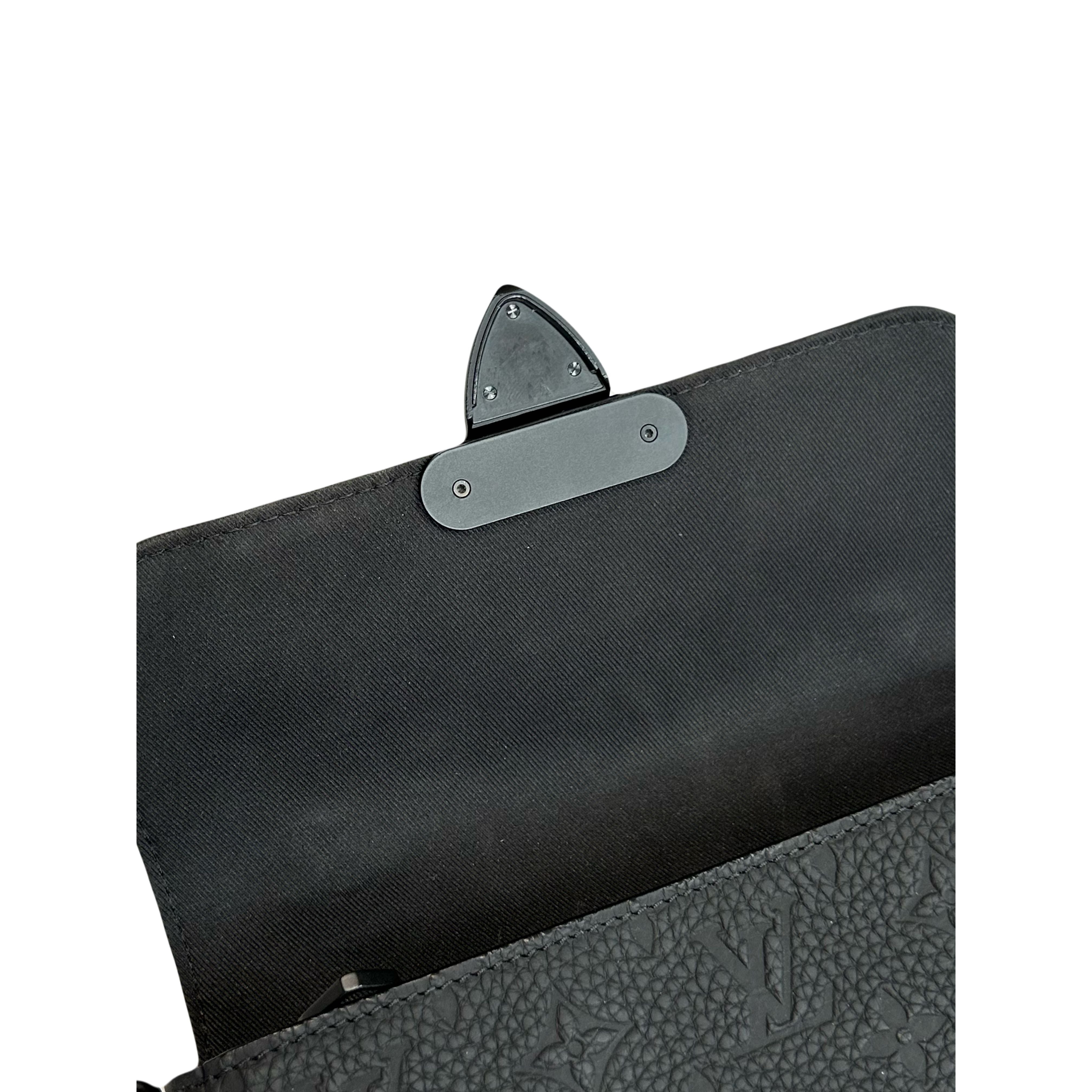Louis Vuitton S-Lock Sling Bag Black