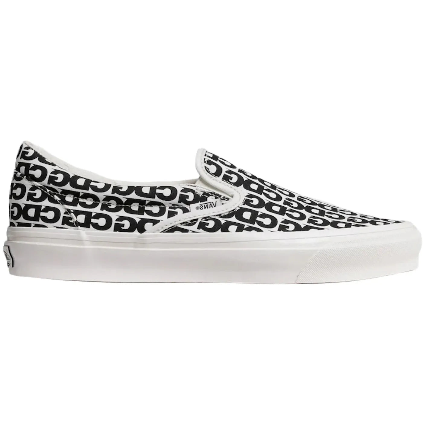 Vans Vault Slip-On LX Comme des Garcons White Black
