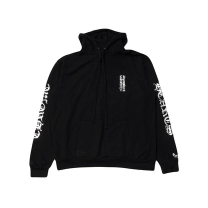 Chrome Hearts Foil Print Hoodie Black