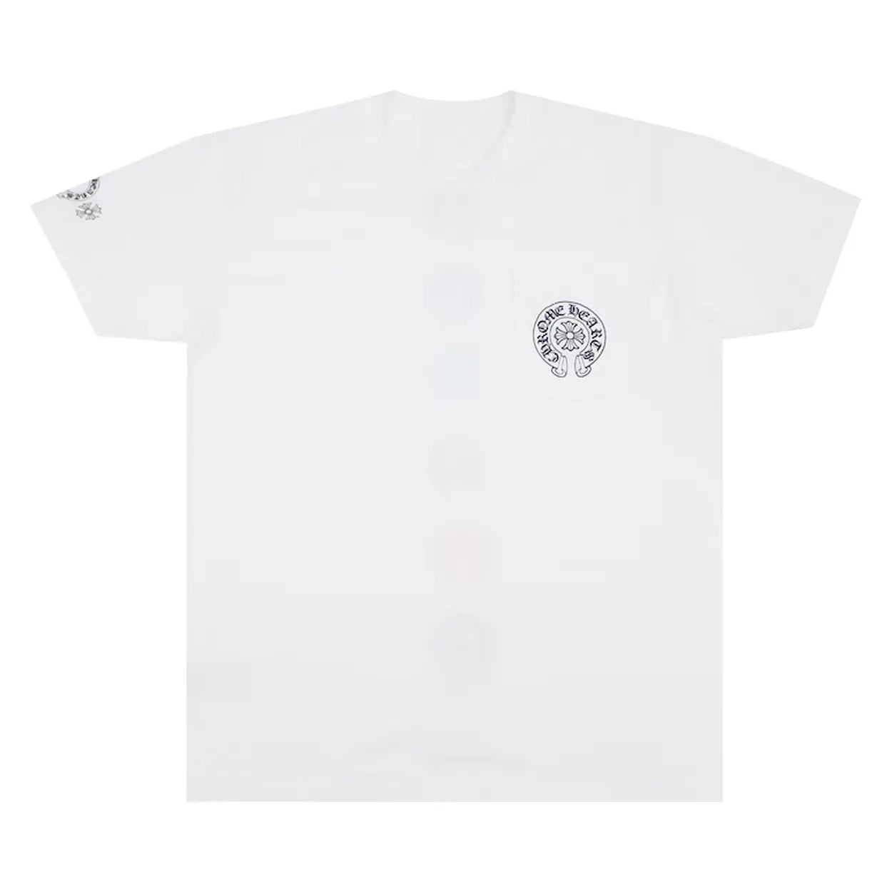 Chrome Hearts Multi Color Horse Shoe T-shirt White