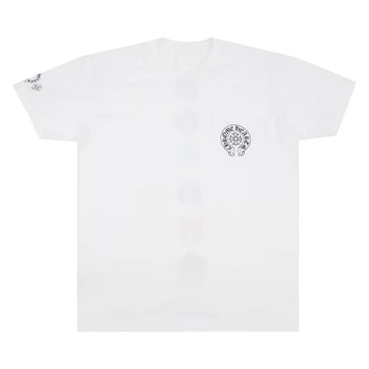 Chrome Hearts Multi Color Horse Shoe T-shirt White