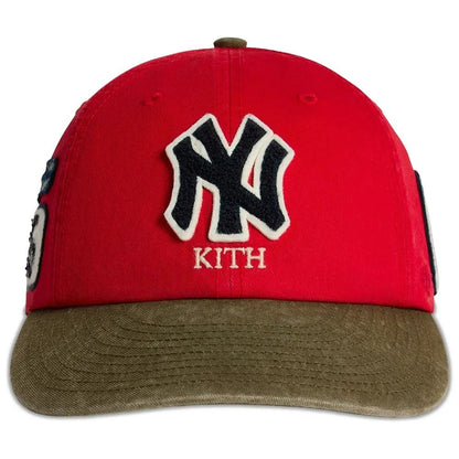 Kith x '47 For The New York Yankees Clean Up Round Visor Cap 'Retro'