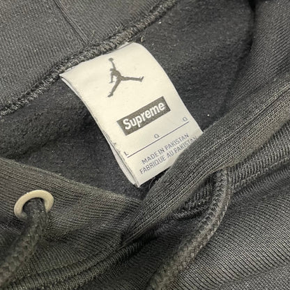 Supreme Jordan Hooded Sweatshirt (FW24) Black